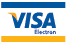 VISA Electron card accepted